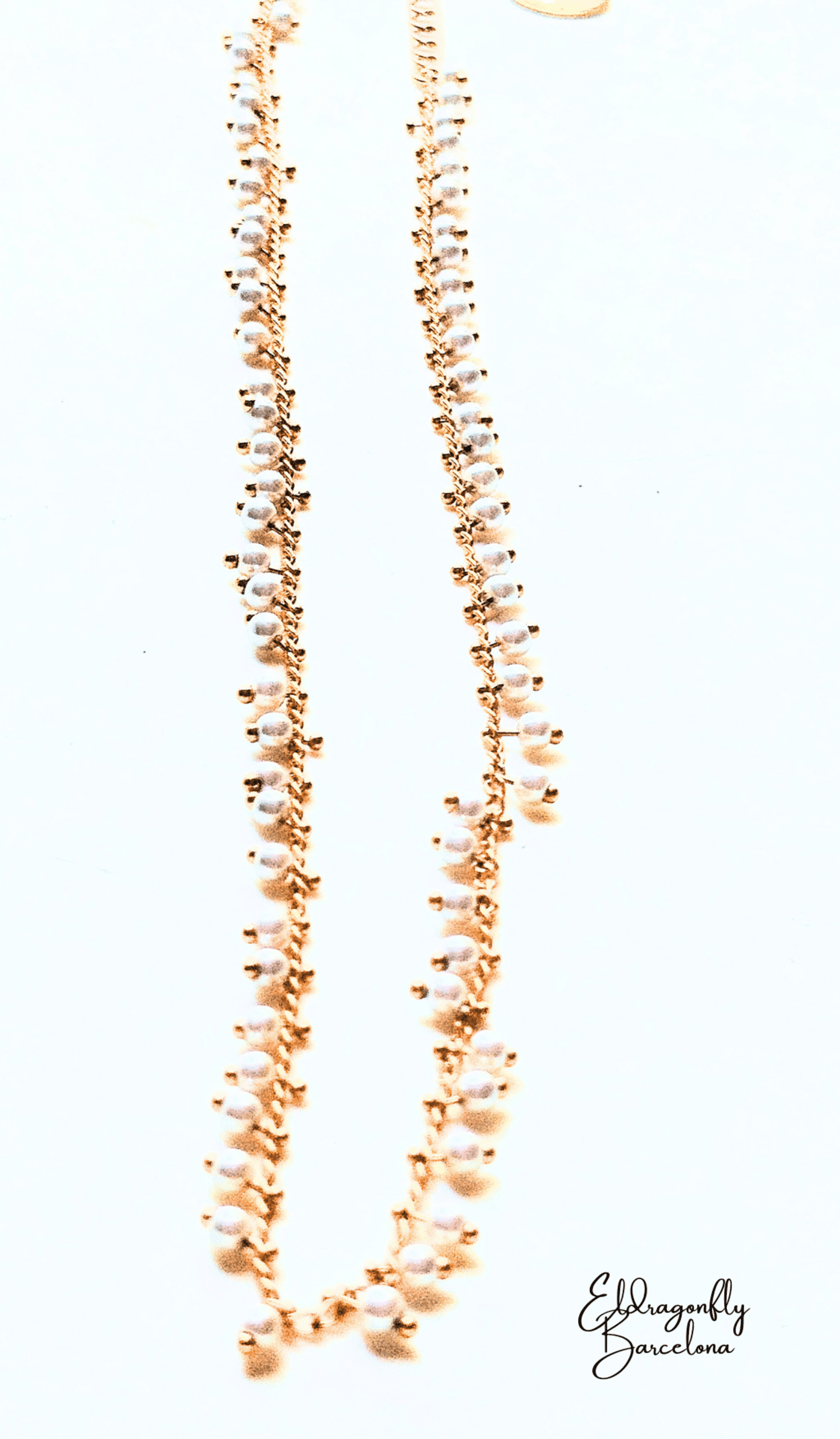 gold plated necklace - 3