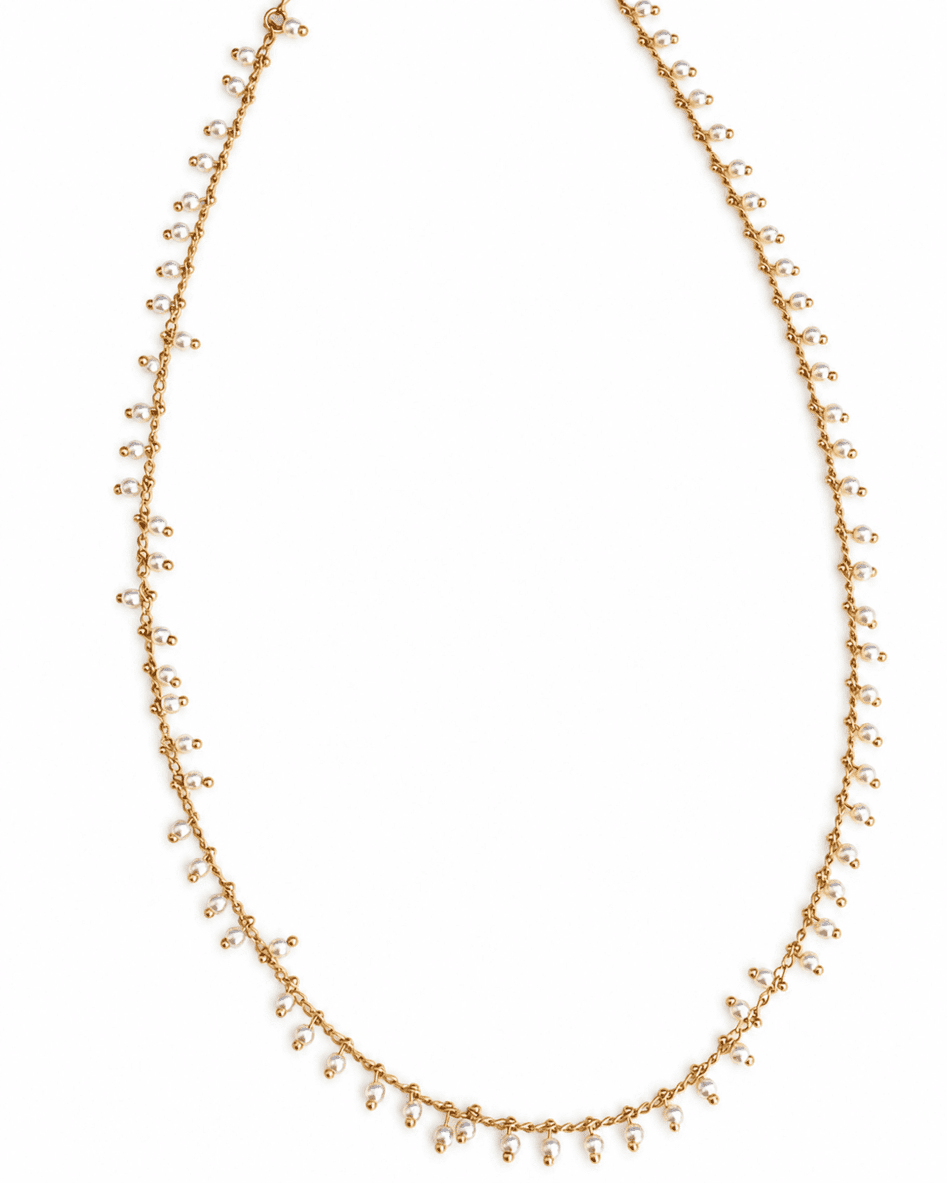 Collar Perlas Doradas Lola Vega – Edición Limitada - 2