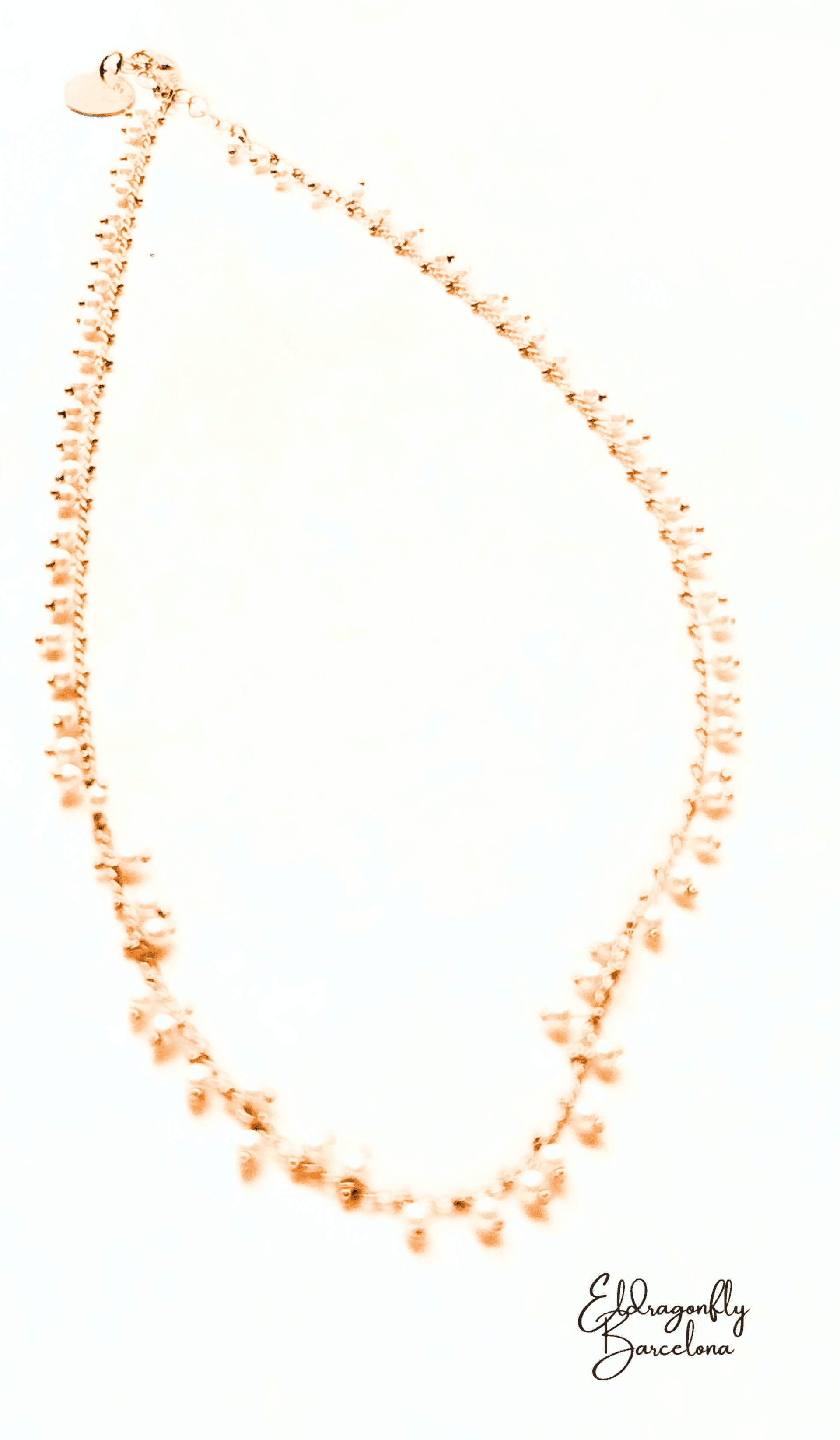 gold plated necklace - 1