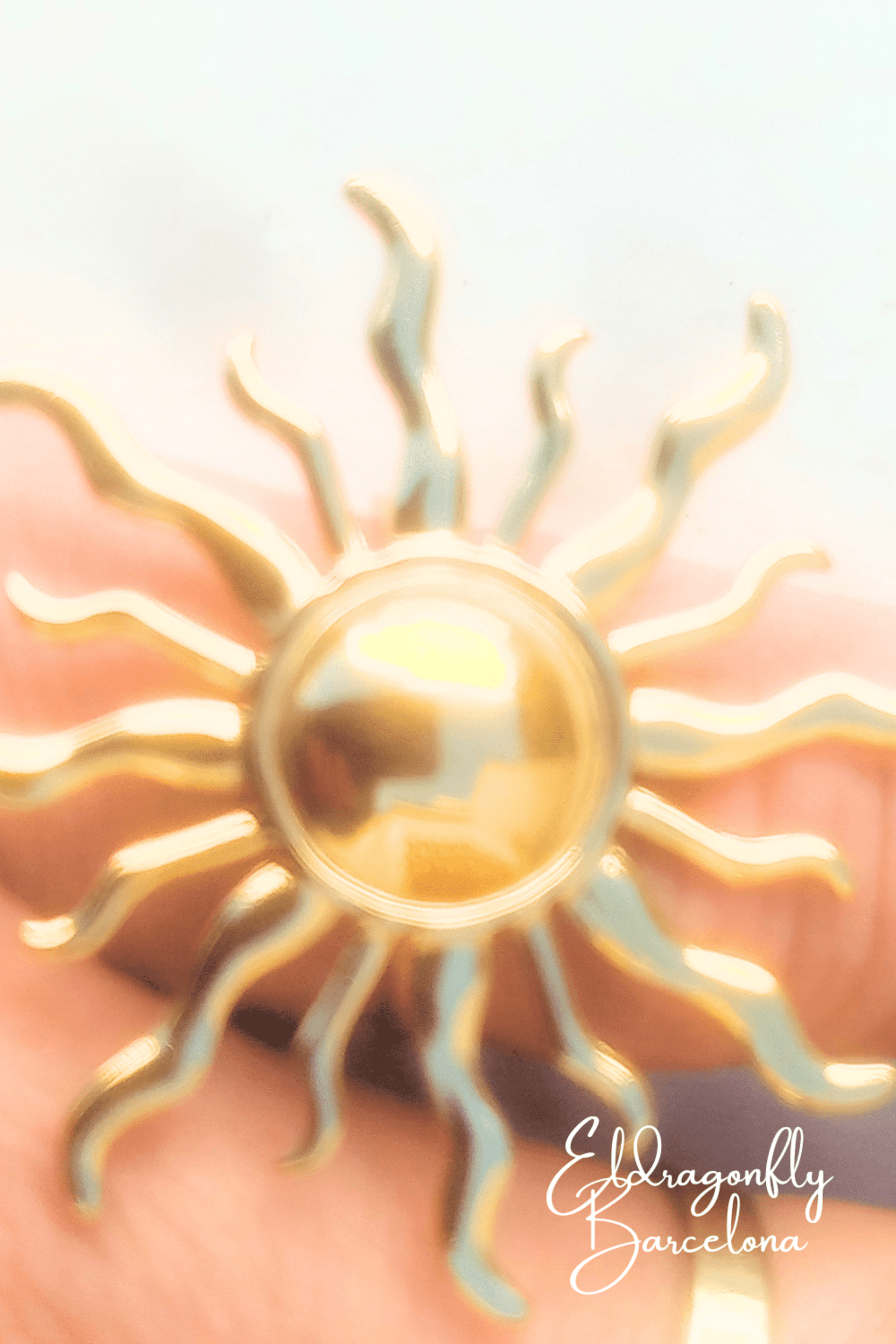 Anillo Boho Sol Ajustable Estilo Ibiza – Acero Inoxidable - 1