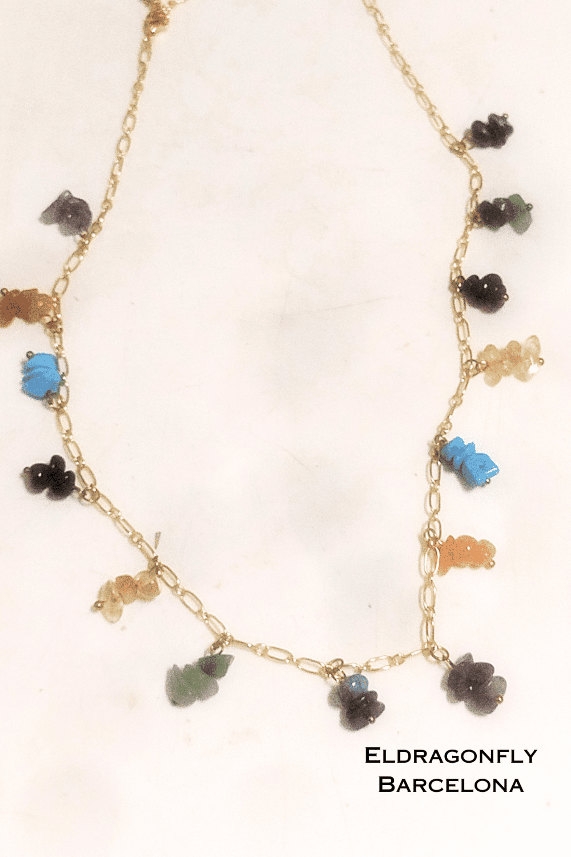 Collar Chakra Estilo Ibiza con Piedras Pequeñas – Equilibrio y Energía - 1