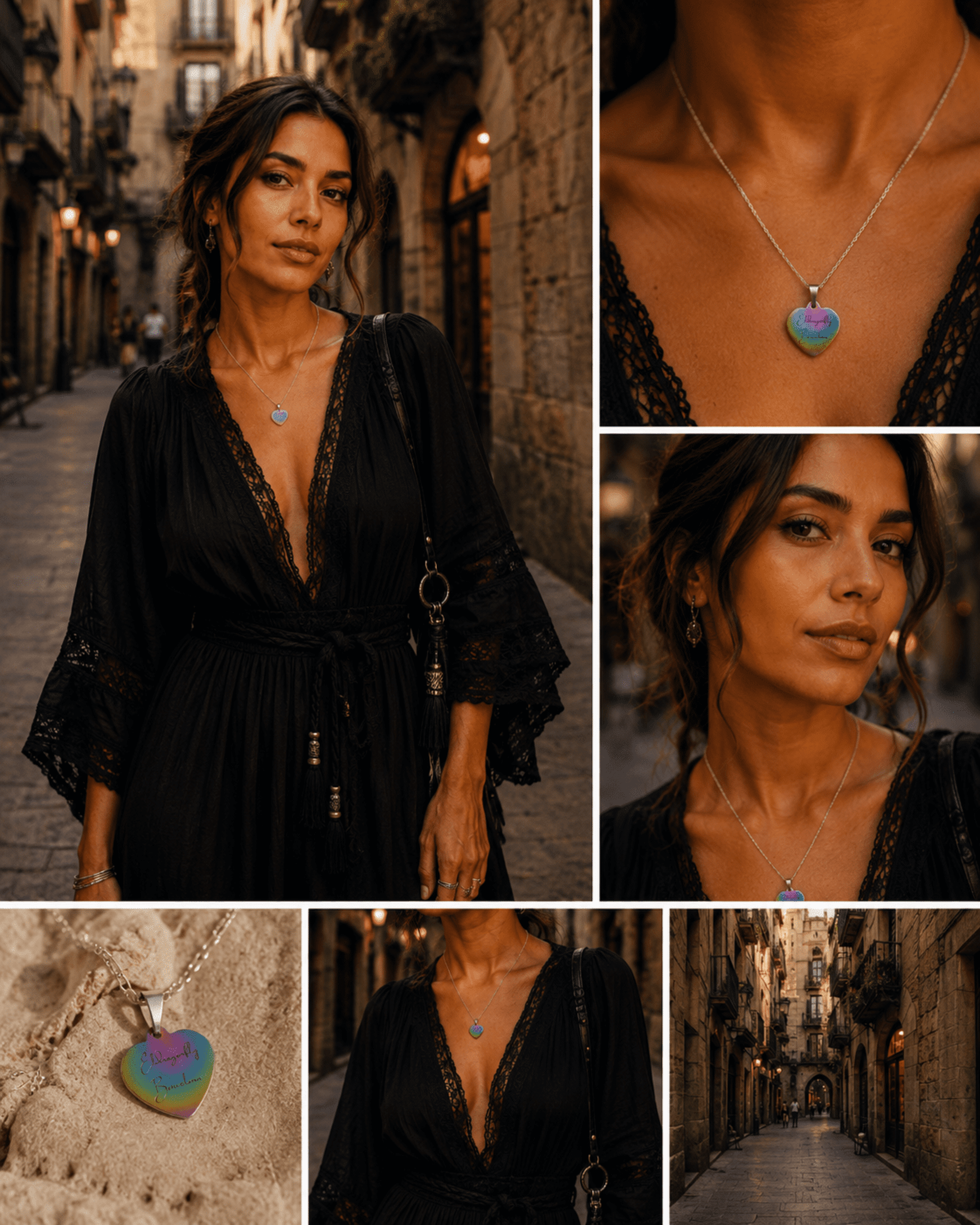 Collar Corazón Festivalero – Brilla Libre - 1
